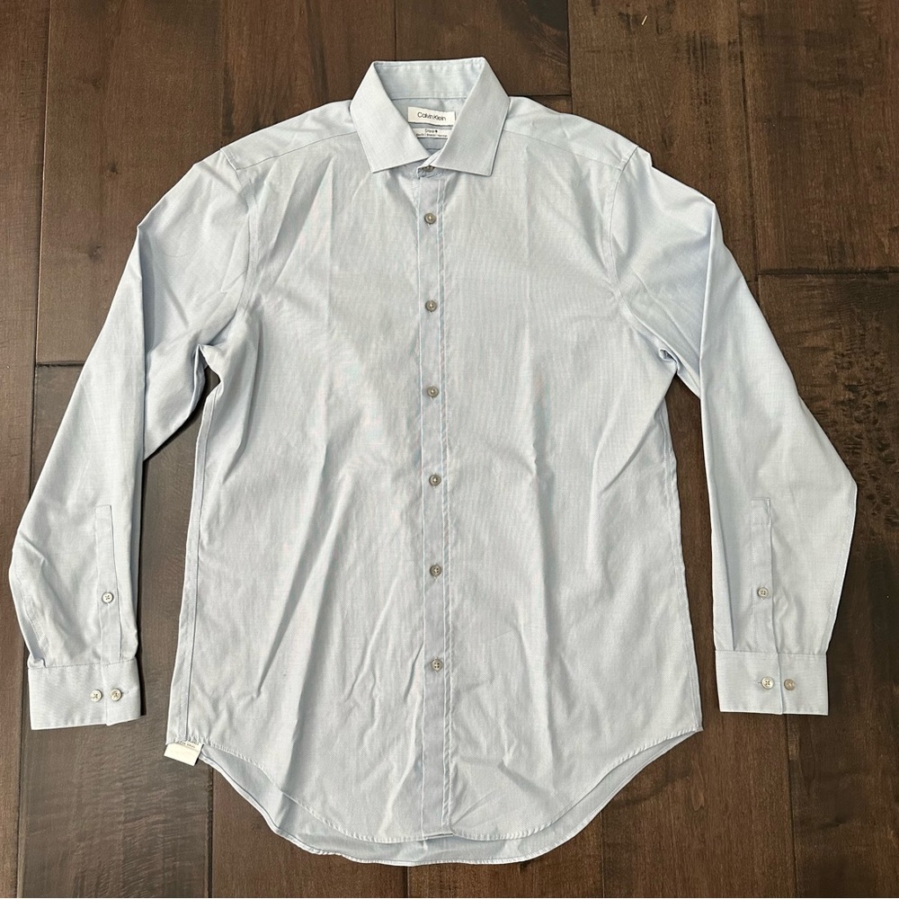 Calvin Klein Blue Dress Shirt